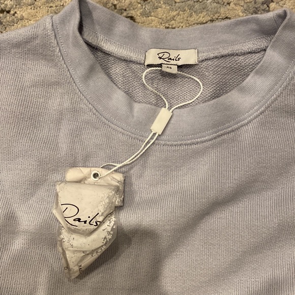 RAILS Gradient Sweater in Blue and Cream - Picture 5 of 6